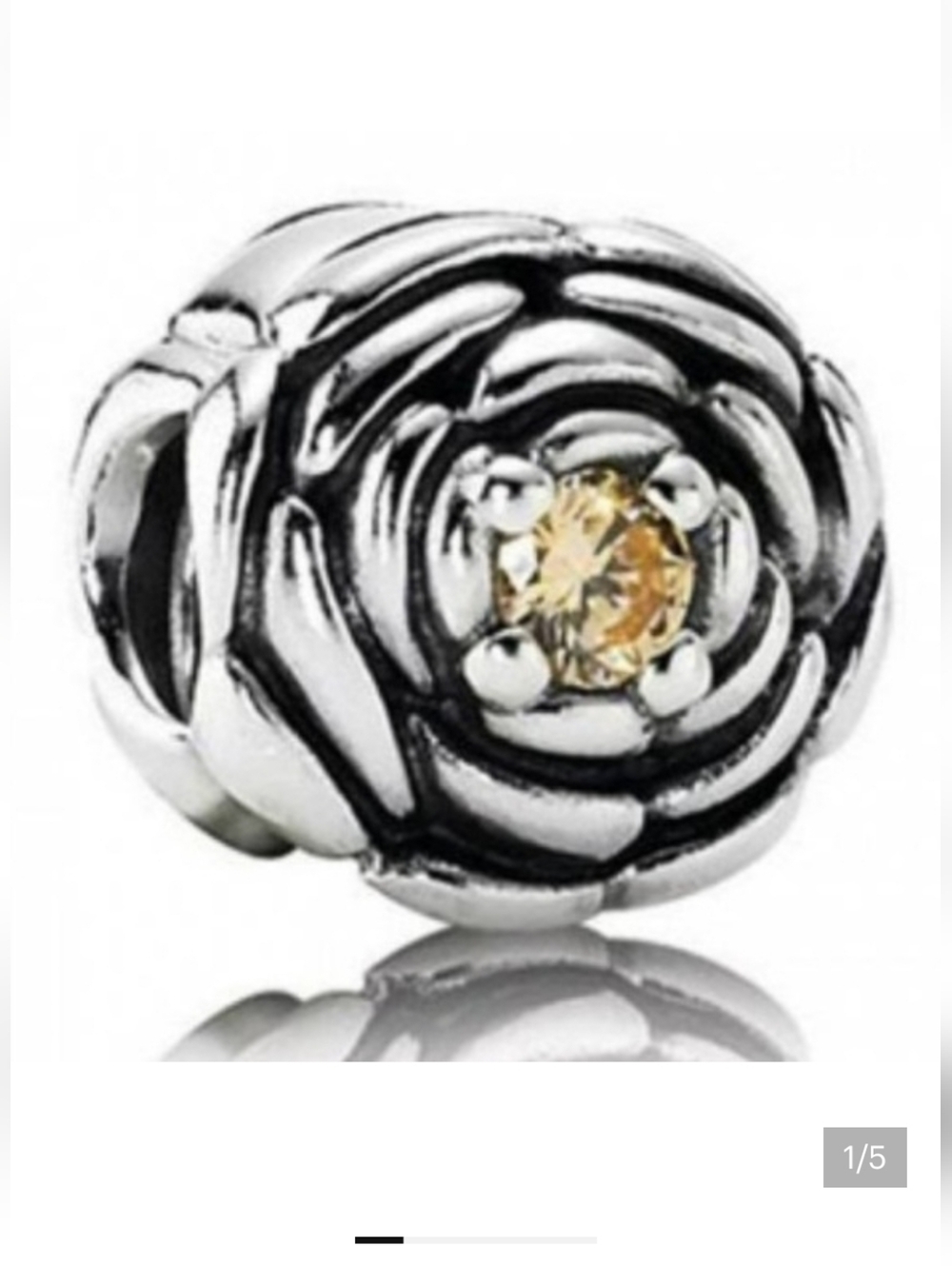 Pandora Blooming Rose Charm